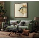 Affiche tête de poisson The Dybdahl Poisson soldat
