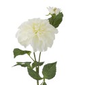 fleur dahlia blanc artificiel bloomingville