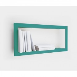 Presse Citron Largestick Metal Shelf Frame turquoise