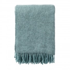 plaid laine agneau gotland bleu turquoise klippan gotland