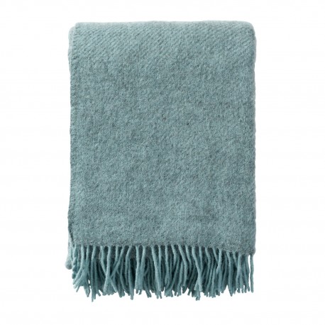 plaid laine agneau gotland bleu turquoise klippan gotland