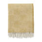 plaid laine agneau classique chic jaune klippan gooseye