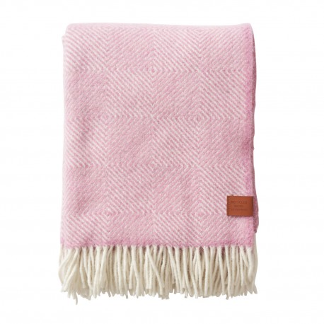 plaid laine rose bonbon klippan gooseye