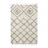 house doctor kuba tapis blanc et noir coton Rm0020-140x200 