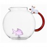 Carafe verre chat Ichendorf Tabby Cat
