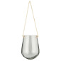 porte plantes pot verre transparent a suspendre corde jute ib laursen
