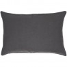 housse de coussin rectangulaire lin bleu fonce ib laursen 6201-56