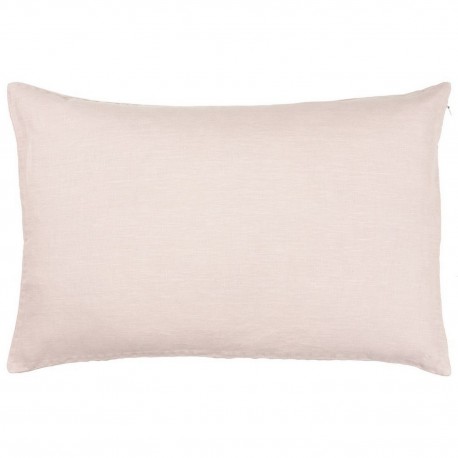 Housse de coussin lin rectangulaire IB Laursen rose