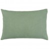 ib laursen housse de coussin rectangulaire lin vert 40 x 60 cm