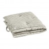 matelas assise raye balnc gris madam stoltz