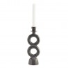 madam stoltz bougeoir style retro gres gris fonce