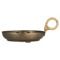 porte bougie retro vintage poignee laiton dore ib laursen
