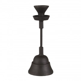 bougeoir metal noir design vintage rustique ib laursen
