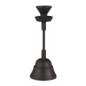 bougeoir metal noir design vintage rustique ib laursen