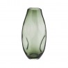 madam stoltz vase verre souffle deforme forme organique vert