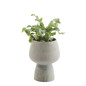 madam stoltz cache pot sur pied gobelet gres gris madam stoltz cache pot sur pied gobelet gres gris