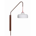 applique design deportee metal rouge marron verre blanc hubasch