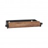 derouleur de papier wc mural metal noir bois ib laursen altum