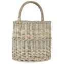 panier tresse rond droit haut profond saule gris ib laursen
