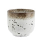 tasse gobelet gres artisanale blanc marron madam stoltz