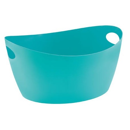 Panier plastique turquoise koziol bottichelli m