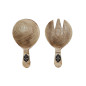 Couverts de service bois manguier Madam Stoltz
