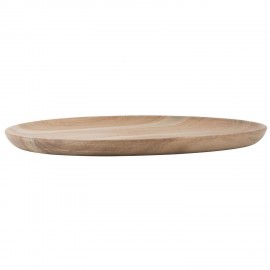 plateau sous assiette en bois acacia ib laursen