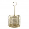 panier metal dore range couverts compartiments madam stoltz