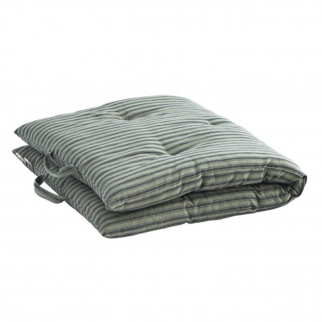 Matelas gaddiposh coton rayé Madam Stoltz vert