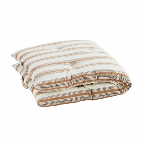 Matelas d'assise rayé Madam Stoltz