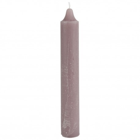 ib laursen bougie chandelier rose mauve 3,8 cm combustion longue