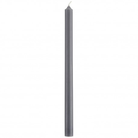 ib laursen bougie grise fonce longue fine 20 cm