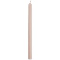 ib laursen bougie rose pastel clair longue fine  20 cm