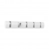Umbra 318850-660 Percha de pared Flip 5 Blanco Brillante