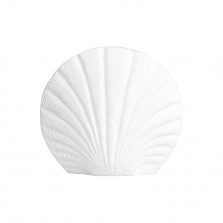 nordal vase coquillage coquille blanche metal aluminium kapitii