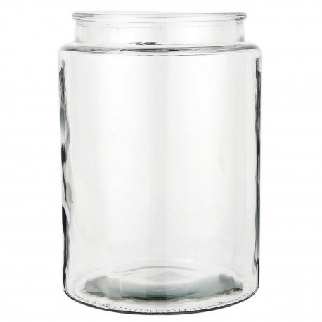 ib laursen vase droit verre transparent