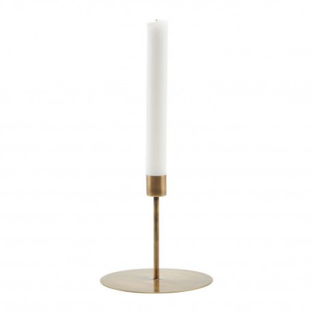 house doctor anit bougeoir sur pied classique chic metal laiton dore