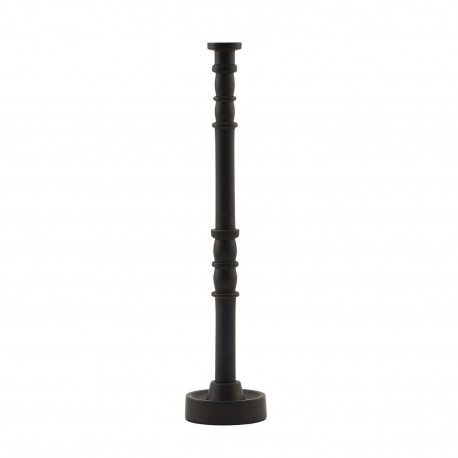 bougeoir sur pied epure minimaliste metal brun house doctor jersey
