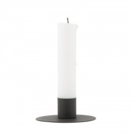 Bougeoir métal rond simple IB Laursen