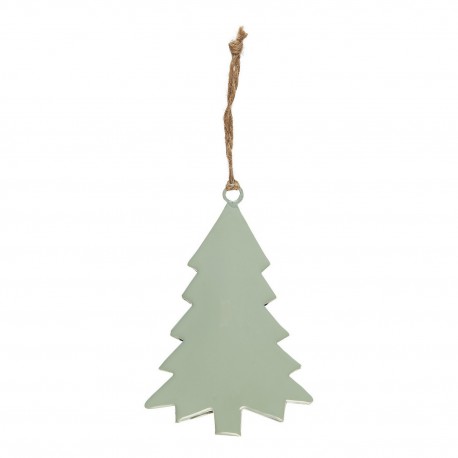 ib laursen decoration de noel sapin metal vert pastel