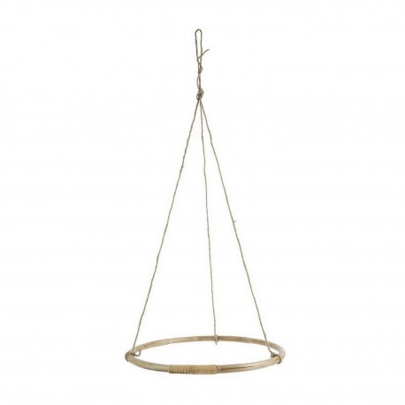 mobile decoratif a suspendre en bois bambou ib laursen