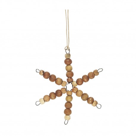 ib laursen decoration de sapin bois naturel etoile style rustique