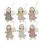 ib laursen decoration de sapin poupees anges en tissu set 6