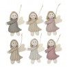 ib laursen decoration de sapin poupees anges en tissu set 6