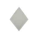 Set de 4 miroirs losanges House Doctor Diamond gris