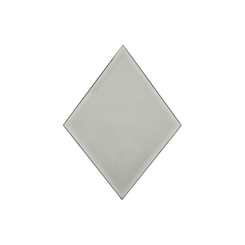 Set de 4 miroirs losanges House Doctor Diamond gris