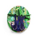 decoration murale chambre enfant animal jungle paresseux studio roof