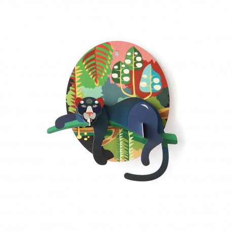 Décoration murale animal de la jungle Studio Roof Jungle Puma
