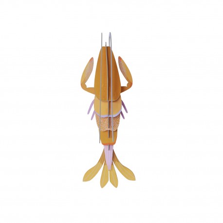 studio roof langoustine decoration murale carton