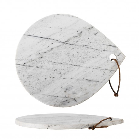planche a decouper marbre blanc bloomingville maiko